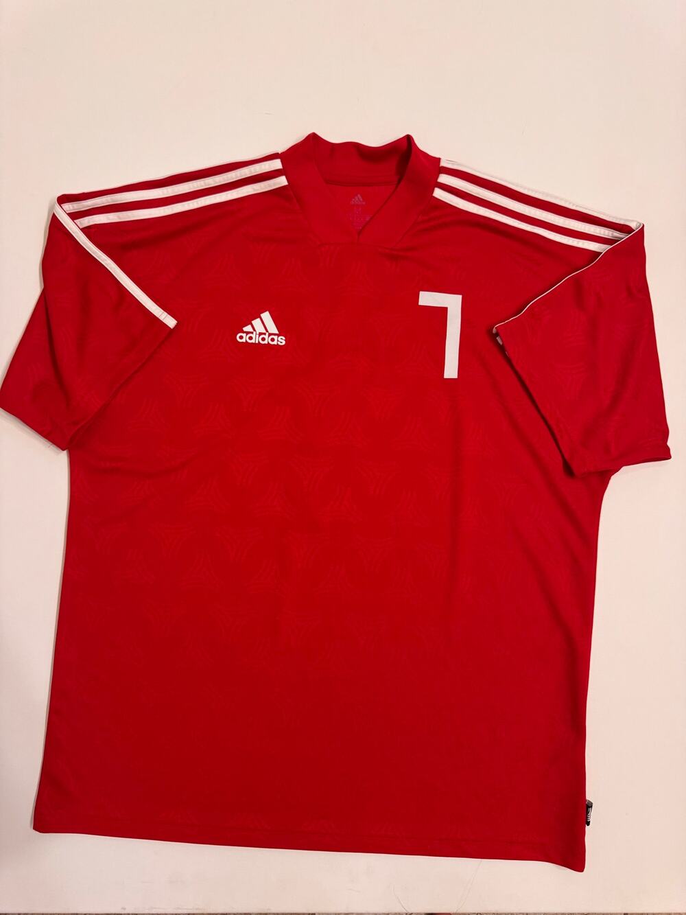 Adidas Men's Tango #7 Soccer Jersey Red Climalite Size M Men's